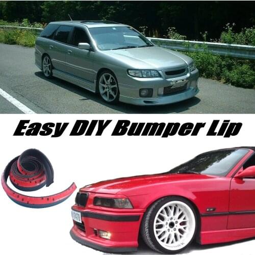 Bumper Lip Deflector For Nissan Avenir / Avenir Cargo / Expert Front Spoiler Skirt For Car Tuning / Body Kit / Strip