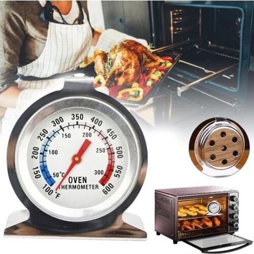 Home Kitchen Food Meat Dial Stainless Steel Oven Thermometer Temperature Gauge