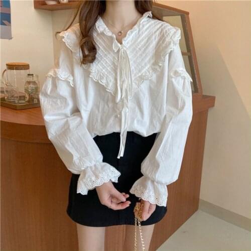 Ажурные блузки KDFWEOIF China At AliExpress