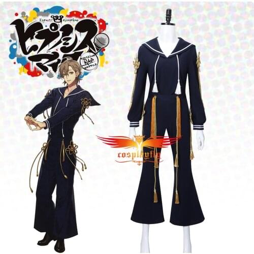 Anime Voice Actor Division Rap Battle Yumeno Gentarou Cosplay Costume Women Men Adult Outfits Tops Pants Accessory Halloween