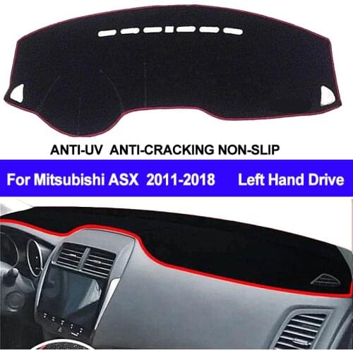 TAIJS Car Dashboard Cover Dash Mat Dash Board Pad Carpet Dashmat Anti-UV For Mitsubishi ASX RVR Outlander Sport 2011 - 2017 2018