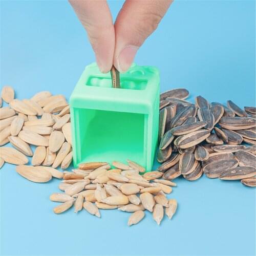 1pcs Sunflower Seed Peeling Machine Automatic Shelling Machine Sunflower Seed Lazy Open Knife Nutcracker Household Accessories
