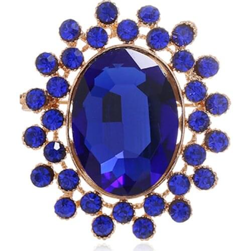 Золотые броши на одежду MZRiiQoong China At AliExpress