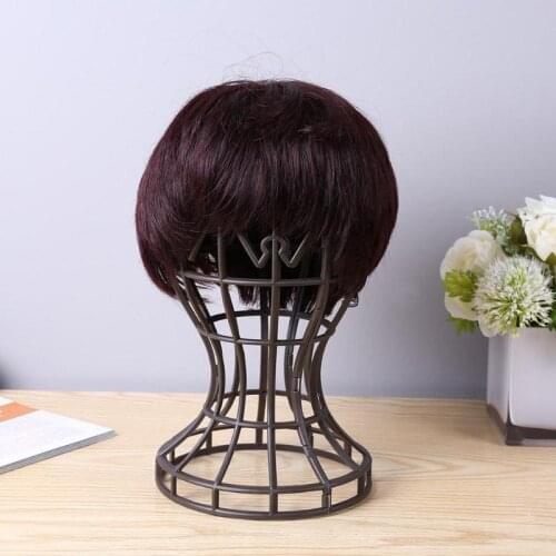 New Wig Bracket Model Head Bracket Lantern Shape Multi-functional Folding Wig Display Bracket Hat Display Rack