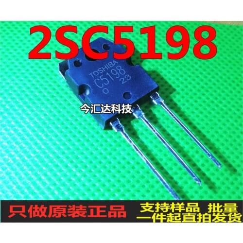 New&original 100% In Stock 2SC5198TO-3P 10A/140V C5198 5pcs/lot