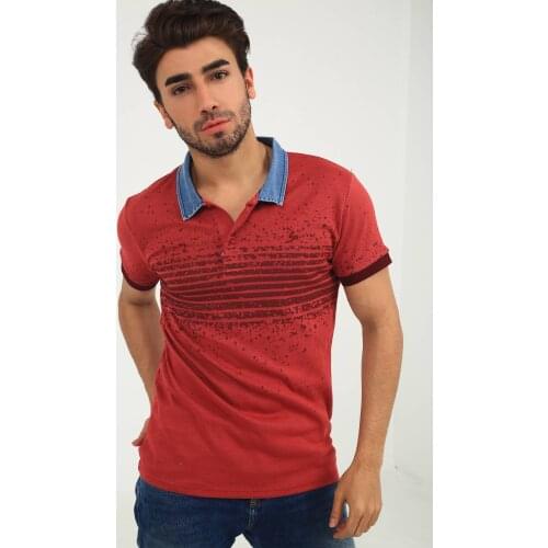Oxide Louis 19 LY421 Slim Fit Men Polo Collar Tshirt