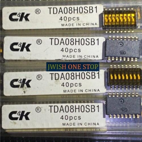 Patch 8-Bit Dip Switch Tda08h0sb1 1.27 Spacing Gold-Plated Foot Film