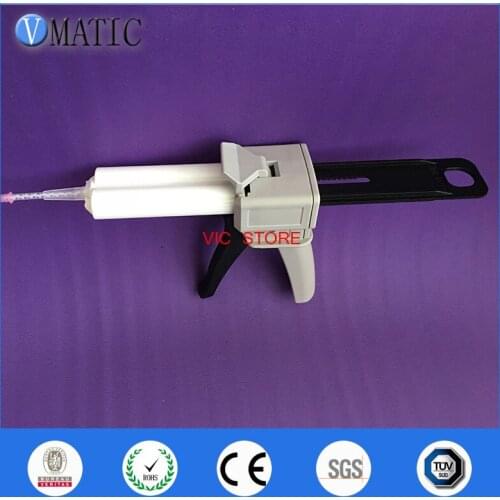 Free Shipping 2:1 Ratio Impression Glue Dispensing Caulking Cartridge Gun AB 50Ml/Cc