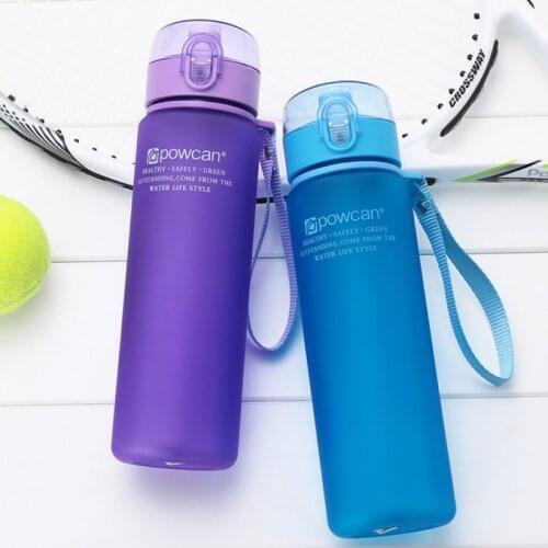 Hot Sports Water Bottle 560ML 800ML Protein Shaker Outdoor Travel Portable Leakproof Drinkware Plastic My Drink Bottle BPA Free