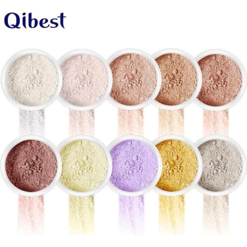 New Brand Makeup Powder 10 Colors Loose Powder Face Makeup Waterproof Loose Powder Skin Finish Powder Profissional TSLM2