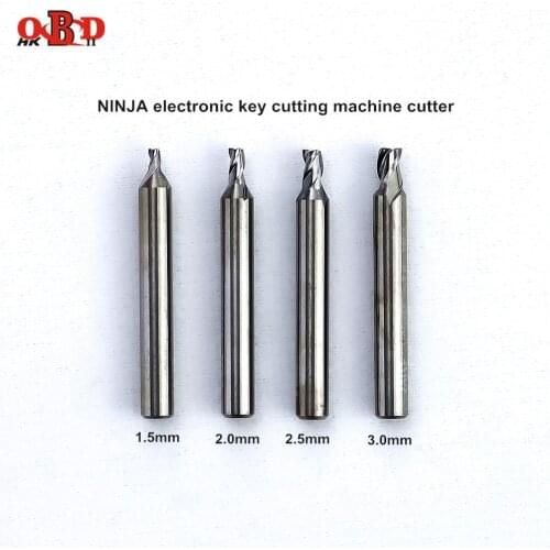 Raise NINJA Versa/electronic Key Cutting Machine Cutter for 1.2/1.3/2.0/2.5/5.0mm 82/90degree Multiple Styles CNC Milling Cutter