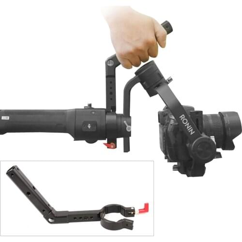 Extension Arm Handle Grip for DJI RONIN S Zhiyun CRANE 2 /FY AK2000 Handheld Stabilizer Gimbal Accessories
