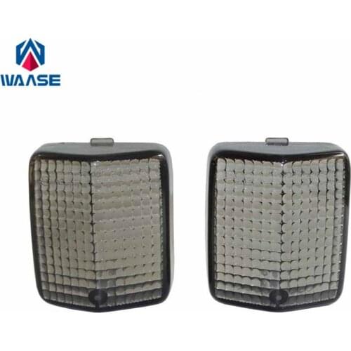 Waase For Honda CB250 CB750 CBR1000F CBR600 F F2 F3 NX250 XR250 Rear Turn Signals Blinker Indicator Winkers Light Housing Lens