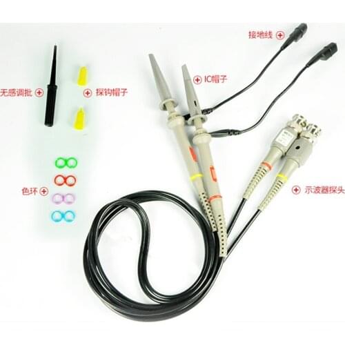 1PCS Digital analog Oscilloscope Probe Clip Probe Analyzer for HP Tektroi X1 X10