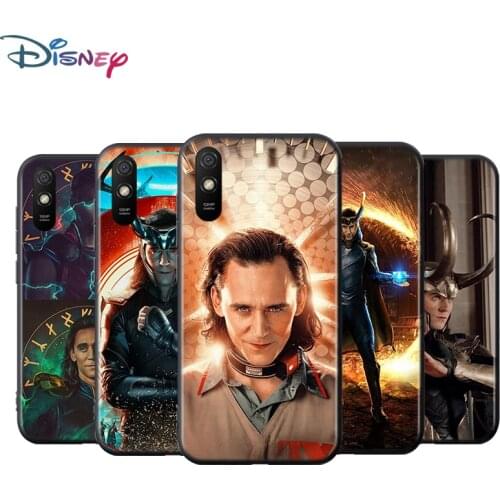 Silicone Black Cover Avenger Loki For Xiaomi Redmi K40 K30i K30T K30S K20 10X GO S2 Y2 Pro Ultra Phone Case