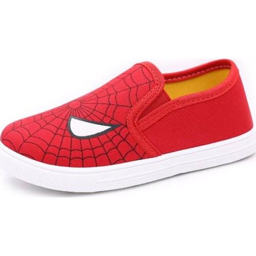 Disney New Children Superman Shoes Girls Boys Kids Fashion Cotton Padded Sneakers Christmas/Halloween Shoes Size 20-31