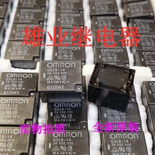 G5lb-14 24 VDC relay 10A 5 pin JQC-3FF