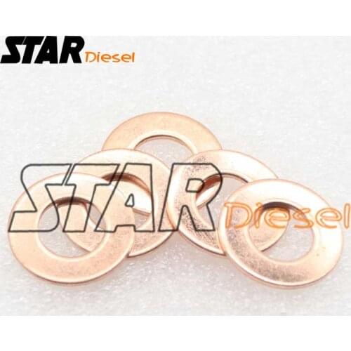 Star Diesel Copper Washer 1mm S0163 Heat Shield Auto S0163 for S Type nozzle Copper Ring Diesel Injector