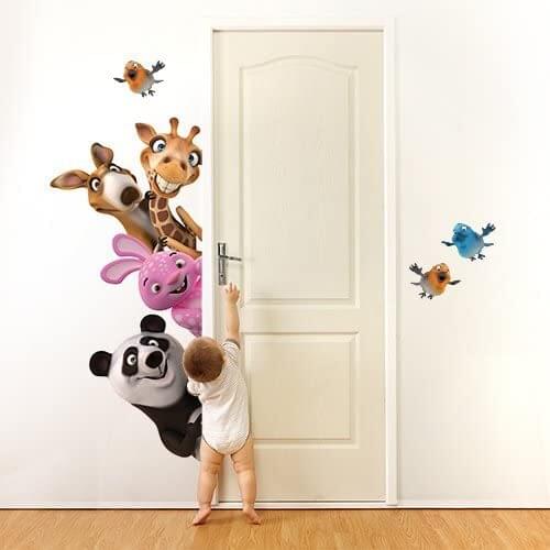 R00010 decal mural for children size 120x60 cm wall decoration, wall stickers, wall paper