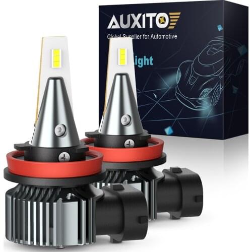 AUXITO 2PCS H8 Fog Lights For Cars H9 H11 3000K 6500K LED Fog Lamp For Audi A3 A4 B6 B8 A6 C6 80 B5 B7 A5 Q5 Q7 TT 8P 100 8L 12V