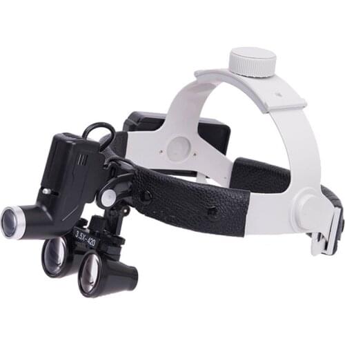 1pc black 2.5x /3.5X Dental Loupes Surgical for Ent Medica operation lamp doctors surgery Loupe Medical Magnifier Dental Loupes