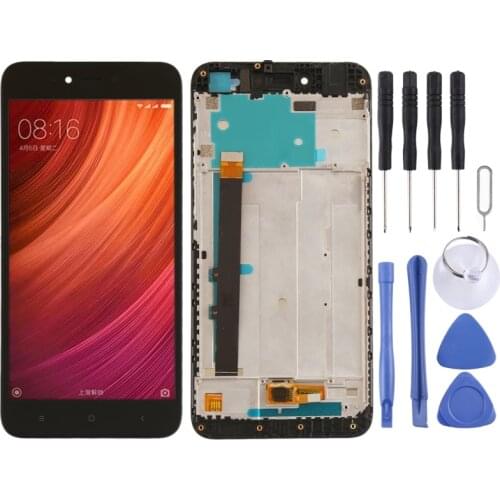High Quality LCD Screen and Digitizer Full Assembly Lcd Replacement Glass with Frame For Xiaomi Redmi Note 5A