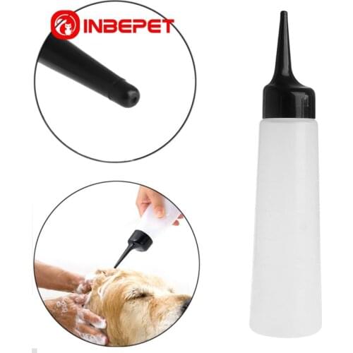 ZZSLHL 240ML Diluted Shampoo Bottle with Dog Shampoo Scale Pet Dog Bath Brush Dilution Ratio Bottle Pet Supplies Sinks for Salon
