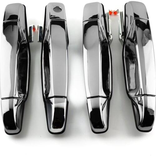 1 pc Outside Exterior Door Handle for Escalade ESV EXT Tahoe Silver Black Kit of AVALANCHE SIERRA #84053434 25960525 15915147