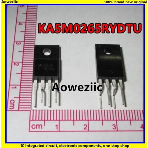5Pcs/Lot KA5M0265RYDTU 5M0265R TO220F-4L FPS SWITCH AUXILIARY New Original Product