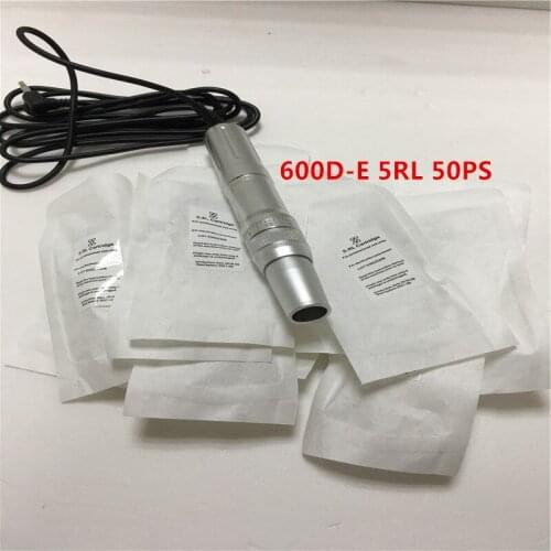 50pc Sterilized Tattoo Needles Round Liner 5RL Tattoo Machine Gun Eyebrow Embroidery Needles