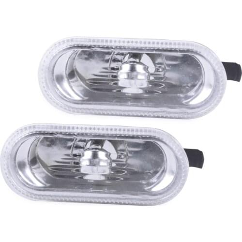 Beler Car 1J0 949 117 Side Marker Light Clear Turn Signal Lamp Fit for VW Golf Jetta Bora MK4 Passat New Beetle 2000 2001 2002