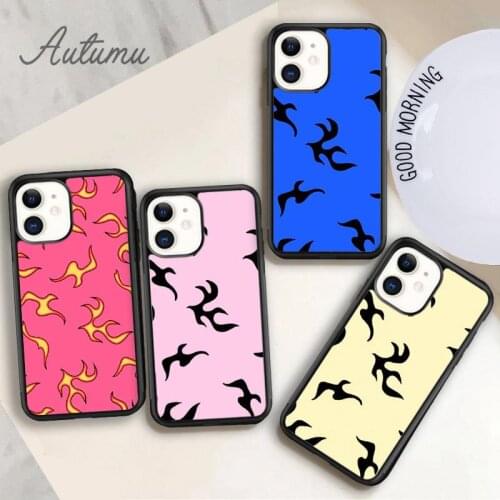 The wild fire Phone Case for iPhone 11 12 Pro Max mini X XR XS SE 2020 5 6S 7 8 Plus Samsung Galaxy S8 S9 S10 Cover shell