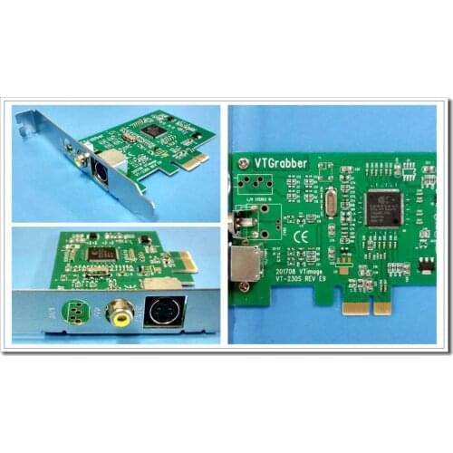 For PCIE video card 10 bit acquisition support WIN7 WIN8, etc