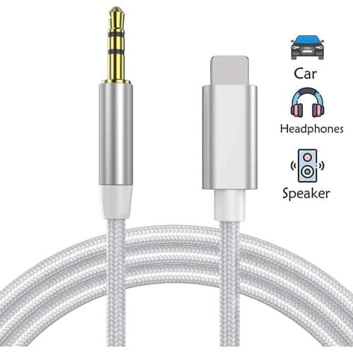 For Type C Phone Car Speaker To 3.5mm Jack Cable Adapter Headphones Audio AUX Cable Line Speaker Splitter USB C Adapter