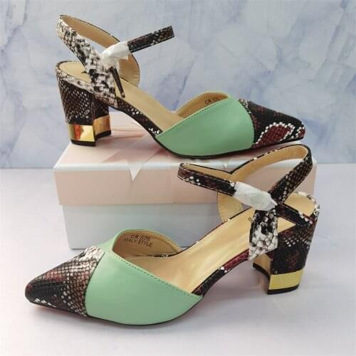 Elegant Summer Woman Shoes Sandals Basic Pu Fashion Cross-tied Spike Heels Lace-Up Party Pumps size 37- 42 Green Brown Apricot