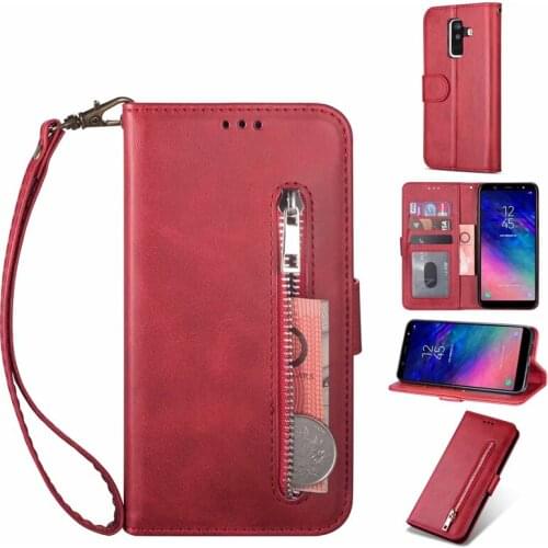 Leather Cases Zipper Wallet Cover for Samsung Galaxy A51 A71 5G A21 A41 A21S A70E A70 A60 A50 A40 A30 A20 A10 Card Stand Covers