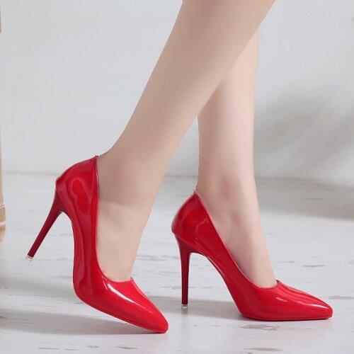 New Women Pumps Suede High Heels Shoes Fashion Office Shoes Stiletto Party Shoes Female Comfort Ladies Dress Party Shoes