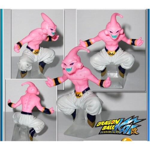 Bandai Genuine Gacha Toys Dragon Ball Part 19 Majin Buu Action Figure Model Toys Collectible Buu Doll for Fans Gift
