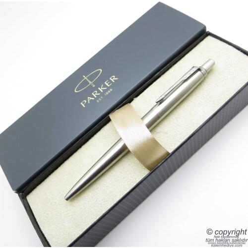 Parker Jotter Metal SS CT Ballpoint Pen | İsme Special Pen | Gift Pen