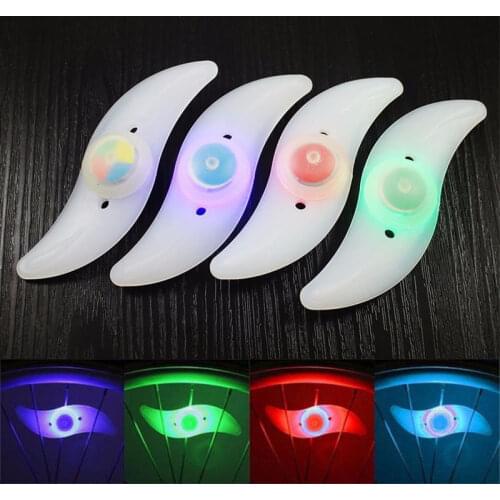 Bike Wheel Lights, Colorful LED Waterproof Bicycle Spoke Light Mountain Running Bike Cycling BMX Rim LED Lights High Quality