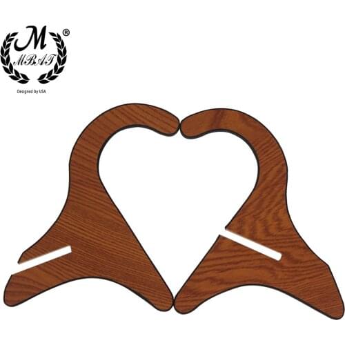 M MBAT Folding Bracket Portable Ukulele Wooden Stand Holder Stringed Musical Instrument Accessories Guitar Bass Violin Display