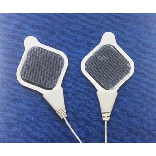 20pcs 4*4cm replacement Conductive gel sheet for Low frequency omron HV-F310 F311/F320 massager device HV-PAD 10pair / lot free