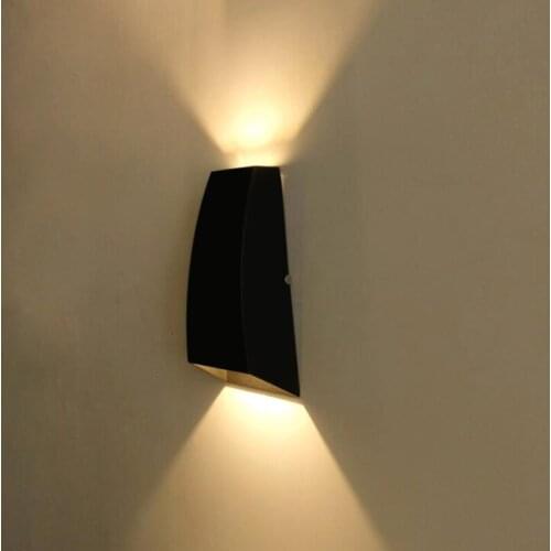 LED Wall Light Outdoor Waterproof IP65 Porch Garden Wall Lamp Home Sconce Indoor Decoration Lighting Lamp Aluminum AC85-265V