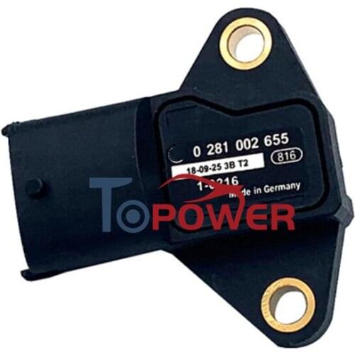 0281002655 1697325 Intake Air Manifold Pressure MAP Sensor OEM For Man Lion TGA TGL TGX TGS TGM Scania 51274210216 51274210198