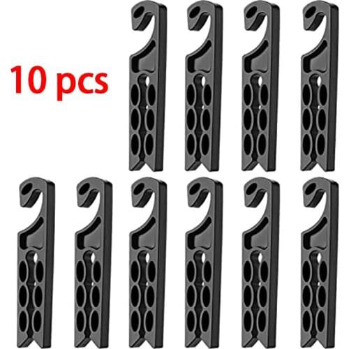 10Pcs Car Vent Hook Air Conditioning Clip Glasses Mask Earphone Mobile Phone Holder Storage Hook Organizer Interior Accessories