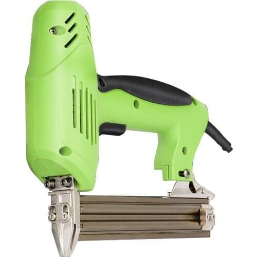 2 In 1 Framing Tacker Electric Nails Staple Gun 220V Power Tools Stapler Gun 45needles/min For Woodworking Furniture