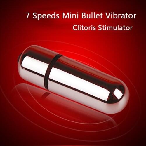 7 Speed Vibration Clitoris Stimulator Clit Vibrator Mini Nipple Teasing Bullet Vibrator Adult Sex Toys Masturbator for Women Sex