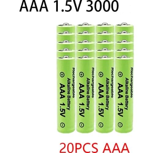 Brand new AAA battery 3000mAh 1.5V alkaline AAA remote control toy rechargeable battery light battery high capacity long life