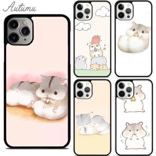 Guinea Pig Hamster Collage Phone Case for iPhone 11 12 Pro Max mini X XR XS SE 2020 5 6S 7 8 Plus Samsung Galaxy S8 S9 S10 Cover