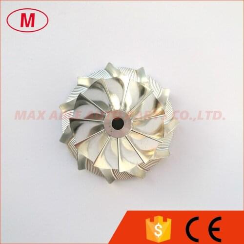 CT10 17291-0L020 Upfrade Turbocharger Aluminum 2024/Turbo Billet compressor wheel 11+0 blade 40.10/54.96mm for 17201-0L020/30080